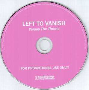 CD Left To Vanish: Versus The Throne