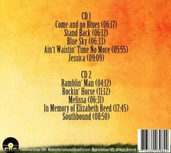 2CD Leif de Leeuw Band: Plays The Allman Brothers Band DIGI