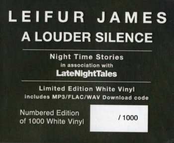 LP Leifur James: A Louder Silence LTD | NUM | CLR