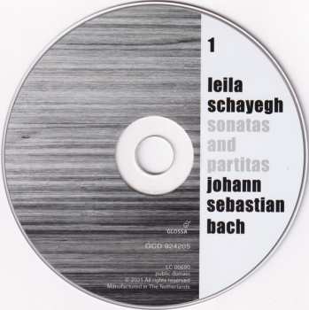 2CD Johann Sebastian Bach: Sonatas And Partitas