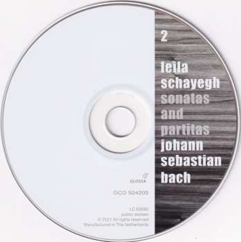2CD Johann Sebastian Bach: Sonatas And Partitas