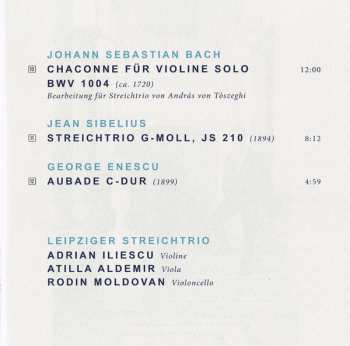 CD Leipziger Streichtrio: Passion