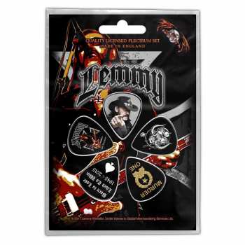 Merch Lemmy: Set di plettri Stone Death Forever 