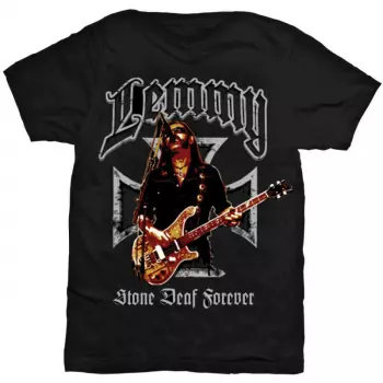Maglietta Iron Cross Stone Deaf Forever 