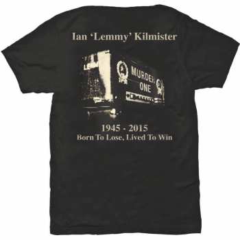 Merce Lemmy: Tričko Lived To Win  S