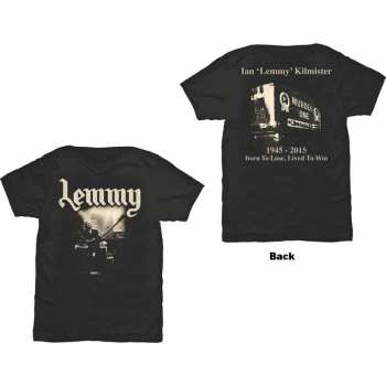 Merce Lemmy: Tričko Lived To Win  S