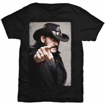 Merch Lemmy: Maglietta Pointing Photo 