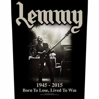 Merce Lemmy: Zádová Nášivka Lived To Win