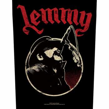 Merce Lemmy: Zádová Nášivka Microphone