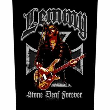 Merch Lemmy: Applicazione sulla schiena Stone Deaf 
