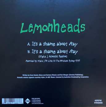 SP The Lemonheads: It's A Shame About Ray