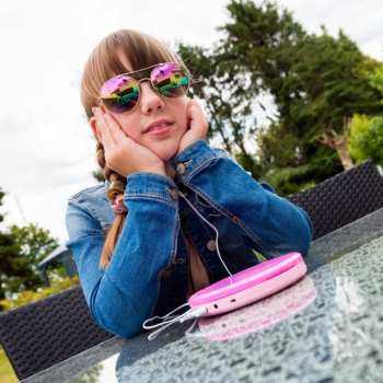 Audiotechnica Lenco CD-011BU Růžová