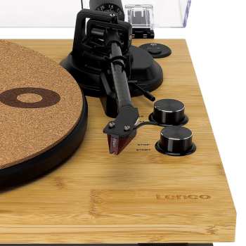 Audiotechnica Lenco LBT-335BA Dřevo + Ortofon 2M Red