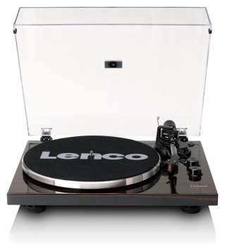 Audiotechnica Lenco LBT-345WA Ořech + Ortofon 2m Red