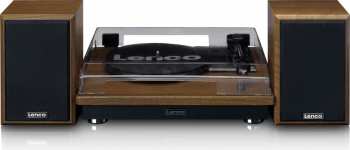 Audiotechnica Lenco LS - 100 WD Gramofon se samostatnými reproduktory