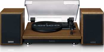 Audiotechnica Lenco LS - 100 WD Gramofon se samostatnými reproduktory