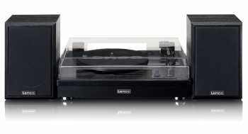 Audiotechnica Lenco LS-101BK  gramofon se samostatnými reproduktory a BT