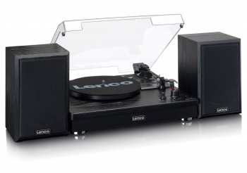Audiotechnica Lenco LS-101BK  gramofon se samostatnými reproduktory a BT