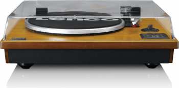 Audiotechnica Lenco LS-55 gramofon s Bluetooth, USB a vestavěnými reproduktory Wood