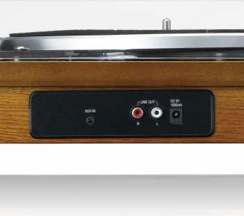 Audiotechnica Lenco LS-55 gramofon s Bluetooth, USB a vestavěnými reproduktory Wood