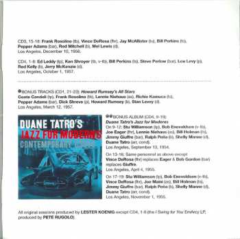 4CD Lennie Niehaus: Complete Fifties Recordings