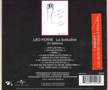 CD Léo Ferré: La Solitudine DIGI