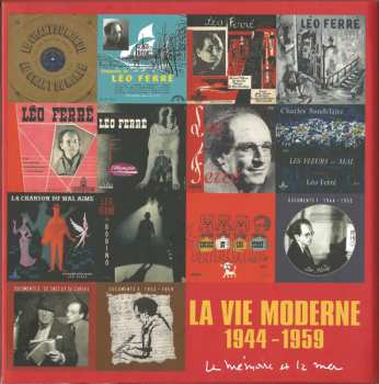 14CD/Set di cofanetti Léo Ferré: La Vie Moderne 1944-1959 Intégrale