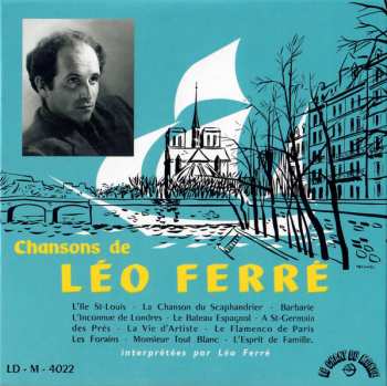 14CD/Set di cofanetti Léo Ferré: La Vie Moderne 1944-1959 Intégrale