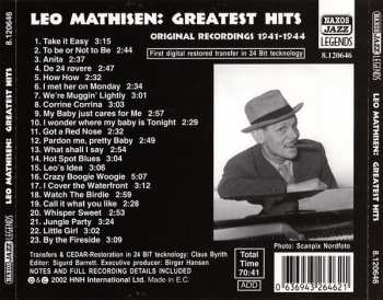 CD Leo Mathisen: Greatest Hits, Original Recordings 1941-1944
