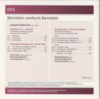 7CD/Set di cofanetti Leonard Bernstein: Bernstein Conducts Bernstein: Stage Works • Symphonies • Ballets • Choral Works • Songs