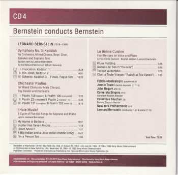 7CD/Set di cofanetti Leonard Bernstein: Bernstein Conducts Bernstein: Stage Works • Symphonies • Ballets • Choral Works • Songs