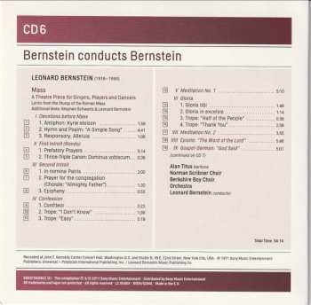 7CD/Set di cofanetti Leonard Bernstein: Bernstein Conducts Bernstein: Stage Works • Symphonies • Ballets • Choral Works • Songs