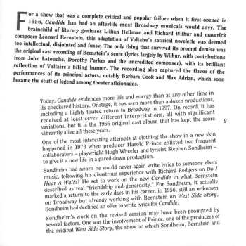 2CD Leonard Bernstein: Candide - 1974 Broadway Cast Recording