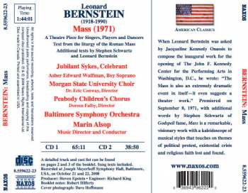 2CD Leonard Bernstein: Mass