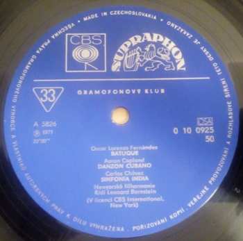 LP Leonard Bernstein: Jihoamerické Orchestrální Skladby