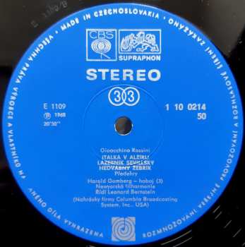 LP Leonard Bernstein: Předehry K Operám