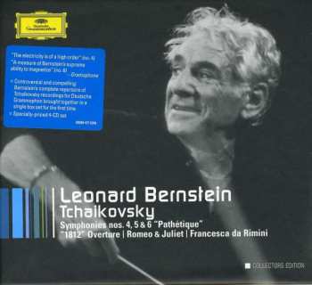 4CD/Set di cofanetti Pyotr Ilyich Tchaikovsky: Symphonies Nos. 4, 5 & 6 "Pathétique" | "1812" Overture | Romeo & Juliet | Francesca Di Rimini