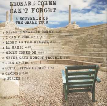 CD Leonard Cohen: Can't Forget: A Souvenir Of The Grand Tour
