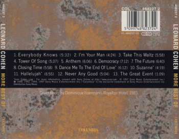 CD Leonard Cohen: More Best Of