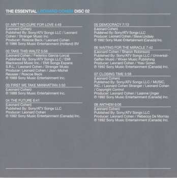 2CD Leonard Cohen: The Essential Leonard Cohen