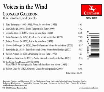 CD Leonard Garrison: Voices In The Wind