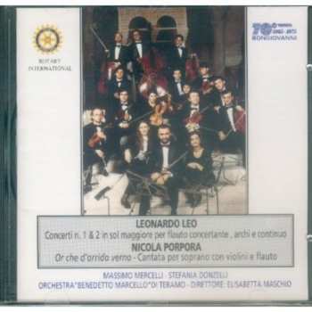 Album Nicola Porpora: Leo: Concerti Per Flauto • Porpora "Or Che D'Orrido Verno"