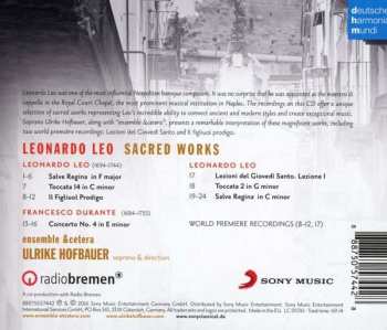 CD Leonardo Leo: Sacred Works