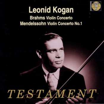 CD Leonid Kogan: Brahms, Mendelssohn Violin Concertos