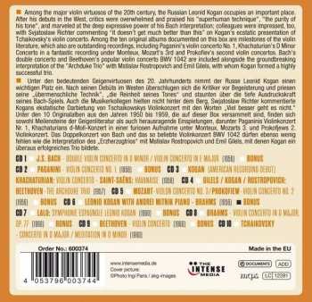 10CD/Set di cofanetti Leonid Kogan: Milestones Of A Legend