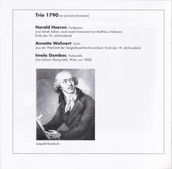 CD Leopold Koželuh: Piano Trios Vol. 3