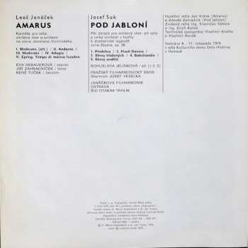 LP Leoš Janáček:  Amarus / Pod Jabloní