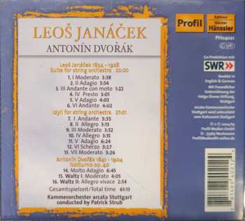 CD Antonín Dvořák: Suite & Idyll | 2 Walzer Op.54, Notturno Op.40