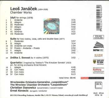 CD Leoš Janáček: Chamber Works