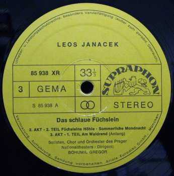 2LP/Set di cofanetti Leoš Janáček: Das Schlaue Füchslein